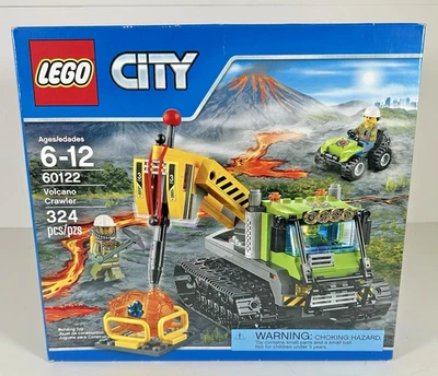 NEW LEGO City 60122 Volcano Crawler  Retired Sealed Building Set - Image 1 of 4