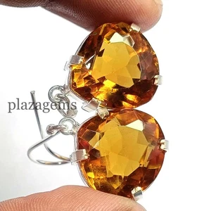 65 CT EGL Certified Natural Alexandrite Earrings | Color-Change | 925 Silver 35k - Picture 1 of 4