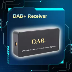 DAB+ Box Antenne Digital Radio Box Für Android Autoradio GPS USB Adapter IT - Foto 1 di 12
