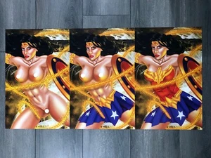 Wonder Woman Modern Nude Art Prints Set 11x17 Convention Exclusive - Picture 1 of 1