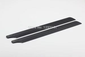 T-rex 450 RC Helicopter Carbon Fiber Rotor Blades Set for Align Trex 450 V2 PRO - Picture 1 of 1