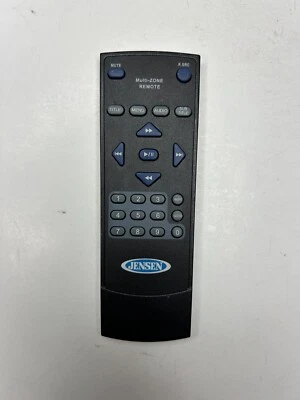 JENSEN 3080126 Rear Multi Zone Remote Control VM9511TS VM9411 VM9021TS - Image 1 of 2
