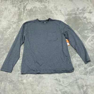 Camisa Bass Outdoor Para Hombres XL Manga Larga Gris Cuello Redondo Con Bolsillo Nueva con Etiquetas 6388 Foto 1 de 4