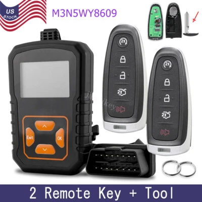 2x New! Remote Car Key Fob 5 Button+ Tool Kit For 2015 2016 2017 Ford Expedition - Image 1 of 4