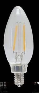 TCP LFB11C4027D LED 4.5W 27K E12 DIM Clear (NEW) Case of 6 - Picture 1 of 1