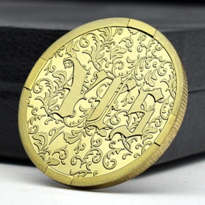 YES or NO Decision Coin Commemorative Medal Gold Plated Challenge Coin - Picture 1 of 12