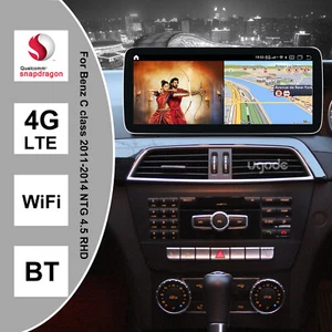 Android 1920 Screen Display Radio Mercedes Benz C class 2011-2014 W/S204 NTG4.5 - Picture 1 of 12