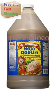 La Lechonera Mojo Criollo Salsa Marinante 1 Galón naranja y limon natural - Imagen 1 de 4