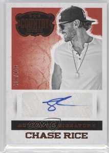 2014 Panini Country Music Authentic Signatures 419/428 Chase Rice #S-CR Auto g6w