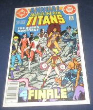 Tales of the Teen Titans Annual #3 (DC Comics, 1984) Newsstand Death of Terra