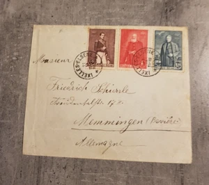 BELGIEN BRIEF ZIRKULIERT AN ALLEMAGNE SENDEN - Bild 1 von 2