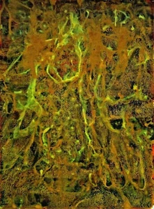 Robert Clatworthy  R.A. [1928-2015] - abstract painting  - Picture 1 of 1