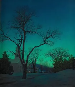 Maxfield Parrish : At Close of Day : 1941 : Archival Quality Art Print 13x19 - Picture 1 of 2