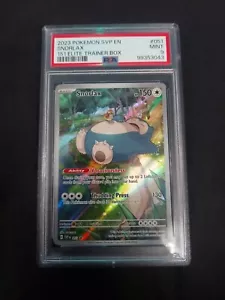 PSA 9 MINT Snorlax ETB SVP 051 Pokemon 151 2023 English - Picture 1 of 2
