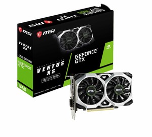 MSI GeForce GTX 1650 D6 VENTUS XS OC Graphics Card, PCI-Ex16