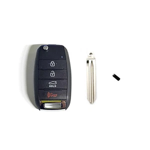 Genuine OEM Remote Folding Insert Key 3p For 2013 2015 Kia Forte : K3 - Picture 1 of 3