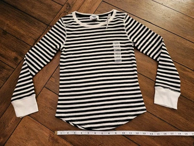 Suéter Pullover Manga Larga A Rayas Blanco Azul Marino Niñas Antiguo Azul Marino Talla L 10-12  Foto 1 de 3