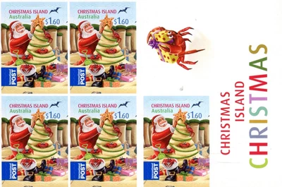 2012 Christmas Island Christmas - Self Adhesive Stamp Booklet CI 9 Philatelic BC - image 1 of 2