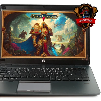 Budget HP Gaming Laptop Zbook 14 Intel i7 16GB RAM 256GB SSD Win1 AMD Dedicated - Image 1 of 4