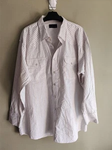 Vintage Panhandle Slim Pearl Snap Shirt Men's 2XL USA Western Striped Cowboy - Picture 1 of 10