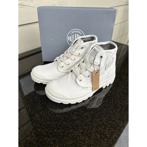 Zapatillas altas Palladium Pampa, blanco estrella, talla EU 39.5, US 8, NUEVAS CON CAJA - Imagen 1 de 9