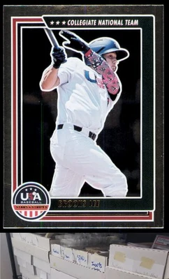 2022 Panini Stars & Stripes USA #17 Brooks Lee Longevity (Retail Base) - JL - Image 1 of 2