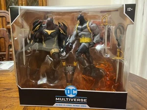 McFarlane Toys DC Multiverse Figure Batman vs Azrael Batman Armor Curse 2 Pack - Picture 1 of 4