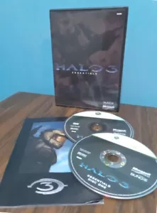 Halo 3 Essentials Xbox 360 Video Game 2007, Tested, Case, Discs and Booklet - Picture 1 of 4