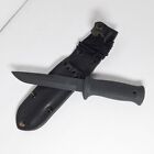 Mikov Uton Czech Army Fixed 5.375'' Inch Knife - Black
