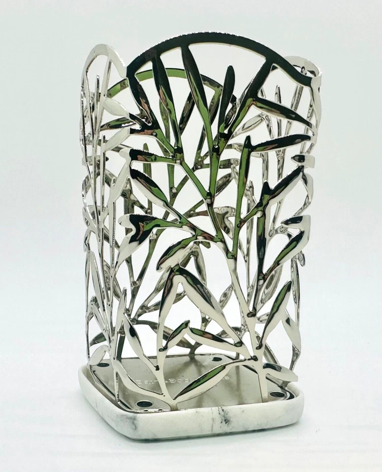 Bath & Body Works Vine Leaf Stone Gentle Foaming Hand Soap Holder Sleeve Decor