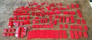 147 RAROS LADRILLOS LEGO ROJOS SURTIDOS Y PIEZAS Y PIEZAS STAR WARS CITY EXCELENTE ESTADO - Imagen 1 de 1