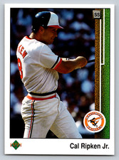 1989 Upper Deck #467 Cal Ripken Jr. Baltimore Orioles Baseball Card