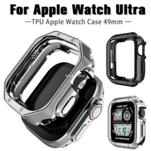 For Apple Watch Series Ultra 2 iWatch Armor Bumper Case Cover 10/9/8/7/5 38-45 - Picture 1 of 31