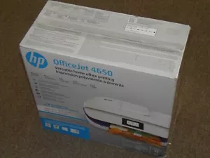 NEW Sealed HP OfficeJet 4650 Wireless All-in-One Printer White - Picture 1 of 1