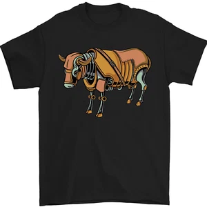 A Steampunk Bull Mens T-Shirt 100% Cotton - Picture 1 of 95
