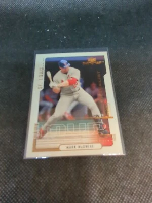 2000 UPPER DECK MVP MARK MCGWIRE CHECKLIST #220 ST. LOUIS CARDINALS - Image 1 of 2