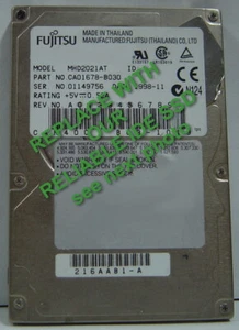 4GB IDE SSD Replace Worn Out MHD2021AT Hard Drive with 2.5" 44 PIN CF SSD Card - Picture 1 of 2