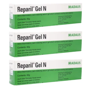 3X Gel Reparil N 40g trattamento antidolorifico antinfiammatorio antidolorifico spedizione gratuita - Foto 1 di 6
