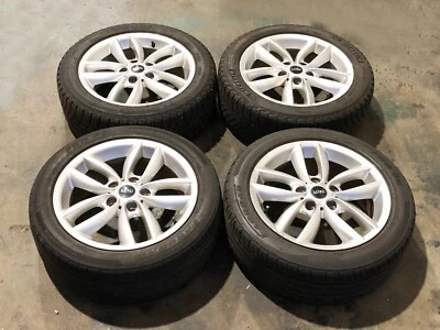 17" Mini Cooper Countryman R60 Wheels Rims & Tires Alloy Wheels 5x120 17x7 OEM - Image 1 of 4