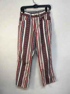 Vintage 60s Levi’s Big E Stars & Stripes Pants • Red White & Blue • SZ: 27 x 27 - Picture 1 of 7