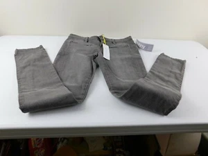 BCBGeneration Girl's size 24 Benny Gray Skinny Denim Designer Jeans NWT $118 - Picture 1 of 7