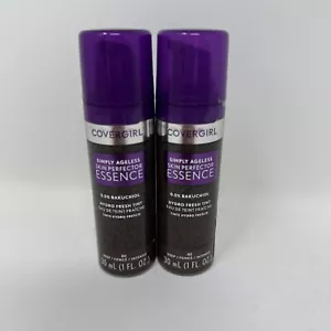 2 x Base Covergirl Simply Ageless Skin Perfector Essence Color #80 Profundo - Imagen 1 de 4