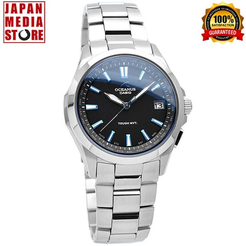 CASIO Oceanus OCW-S100-1AJF Radio Solar Titanium Watch (JDM) From Japan
