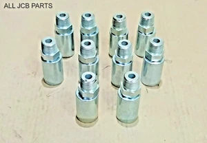 1/2" Bsp Nptf Male Pipe Jcb Hydraulic Hose End Fittings Mp-08-08(Pack Of 10 Nos) - Picture 1 of 9