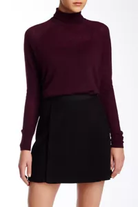 NEW Vince Wool Blend Superwash Turtleneck Sweater Cabernet size L $235 - Picture 1 of 2