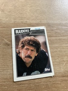 Todd Christensen 1987 Topps #218 Football Card