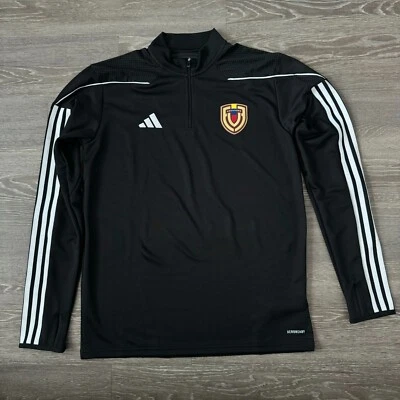 SUÉTER DE ENTRENAMIENTO VENEZUELA VINOTINTO ADIDAS 2024 AUTÉNTICO NEGRO Foto 1 de 4