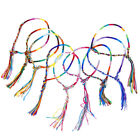 9 Pcs Colorful Rope Bracelets Friendship Braclets Braided Girl Wrist
