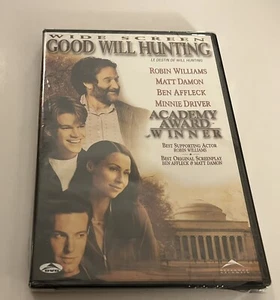 Good Will Hunting Starring Robin Williams Romance Drama on DVD Brand New Sealed - Picture 1 of 5