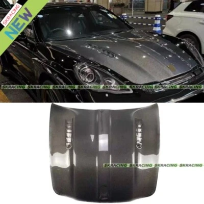 Paneles capós delanteros de fibra de carbono de 4 puertas para Porsche Panamera 2010-2017 Foto 1 de 4